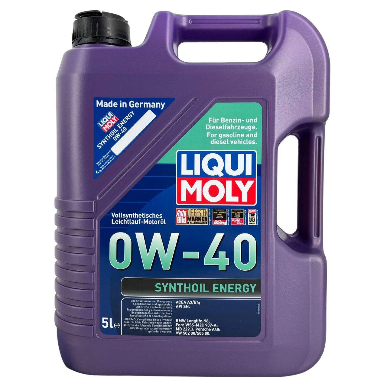 Liqui Moly Synthoil Energy 0W-40 5 Liter