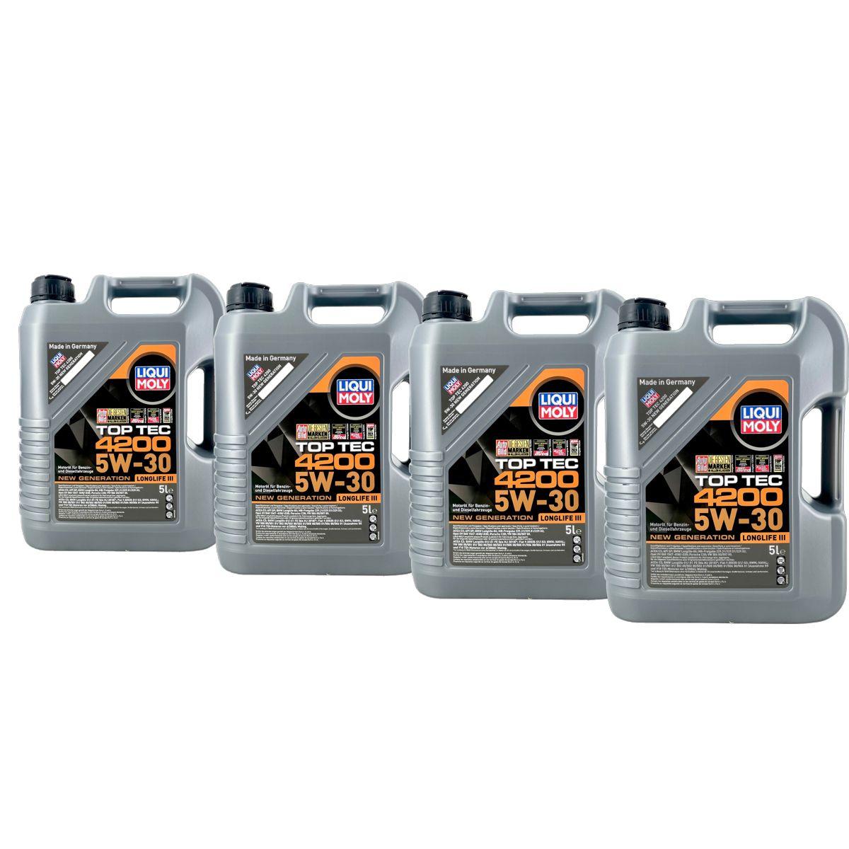 Liqui Moly Top Tec 4200 5W-30 4x5 Liter