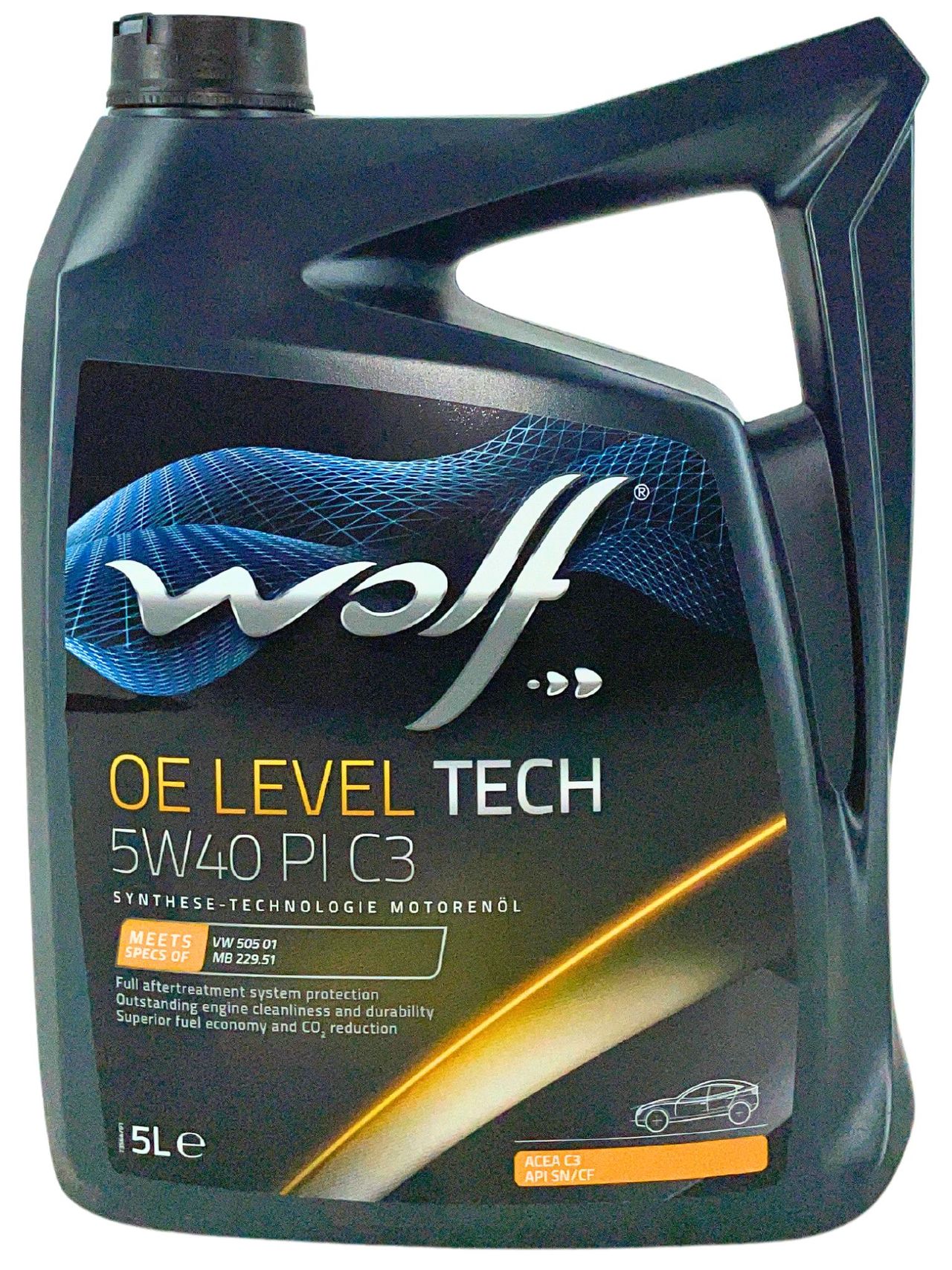 Wolf OE LevelTech 5W-40 PI C3 5 Liter
