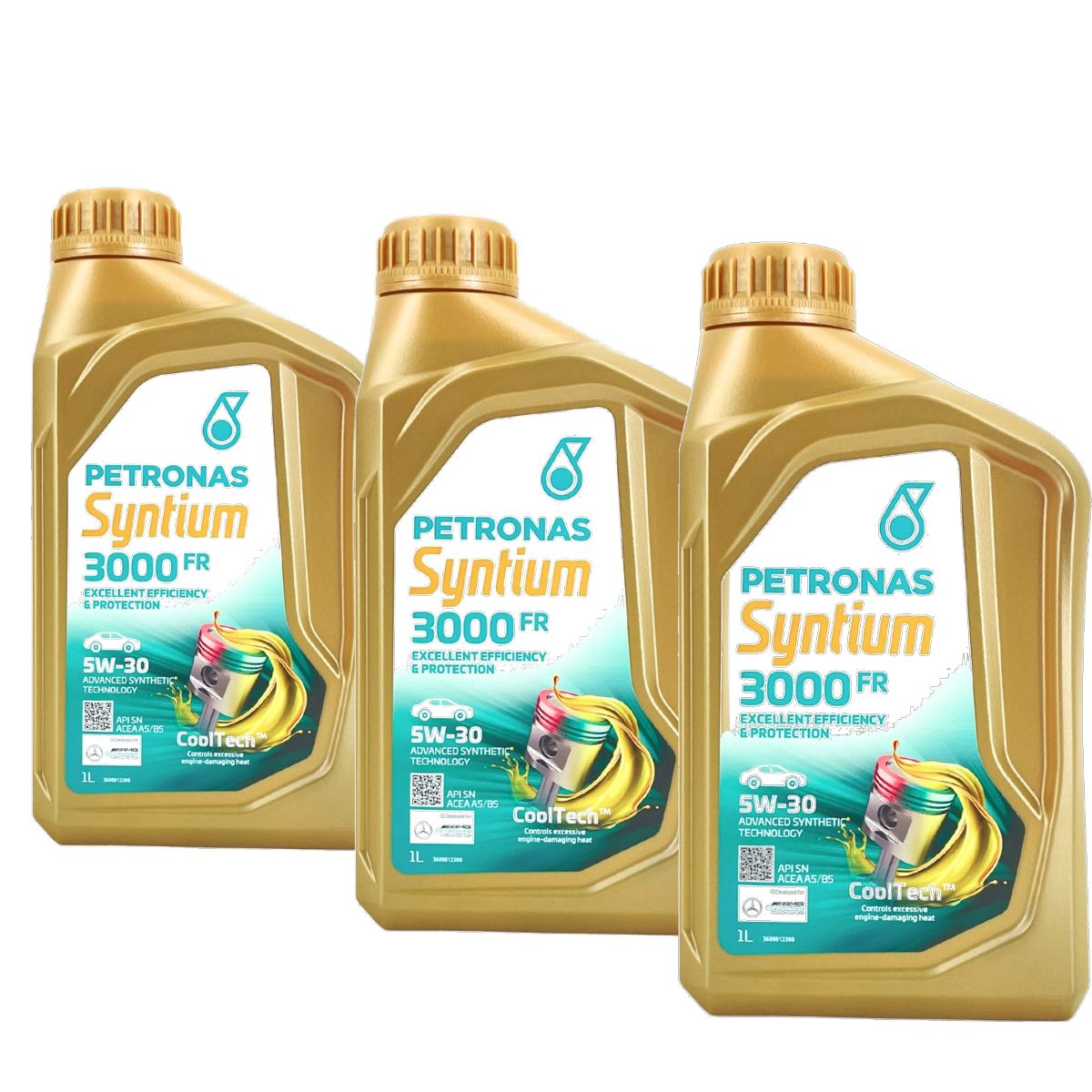 Petronas Syntium 3000 FR 5W-30 SN 3x1 Liter