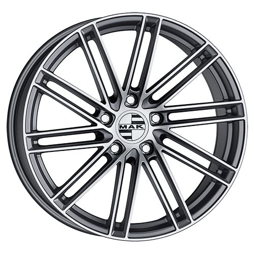MAK LEIPZIG gun metallic mirror 9.5Jx21 5x130 ET46