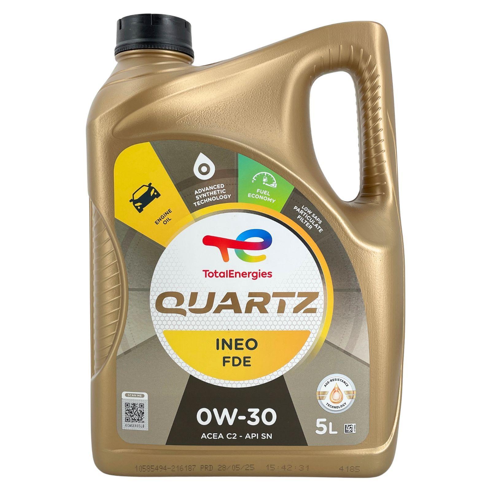 Total Quartz Ineo FDE 0W-30 5 Liter
