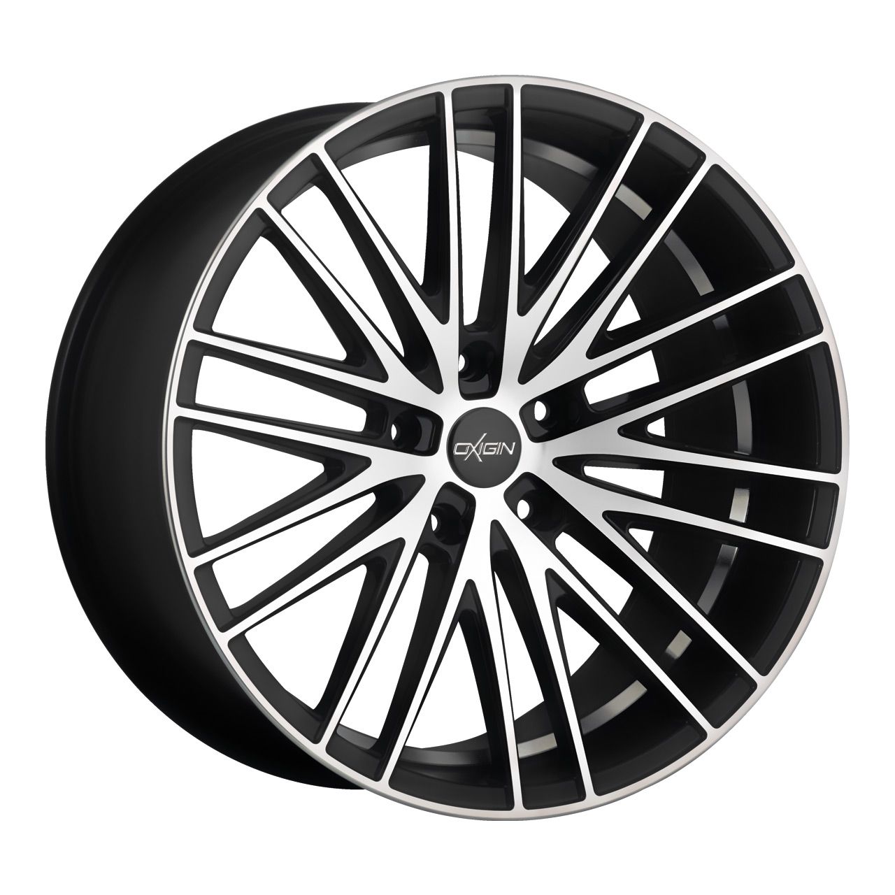 OXIGIN 19 OXSPOKE black full polish 8.5Jx18 5x112 ET35