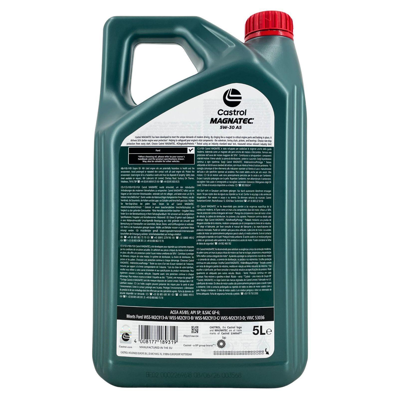 Castrol Magnatec 5W-30 A5 5 Liter