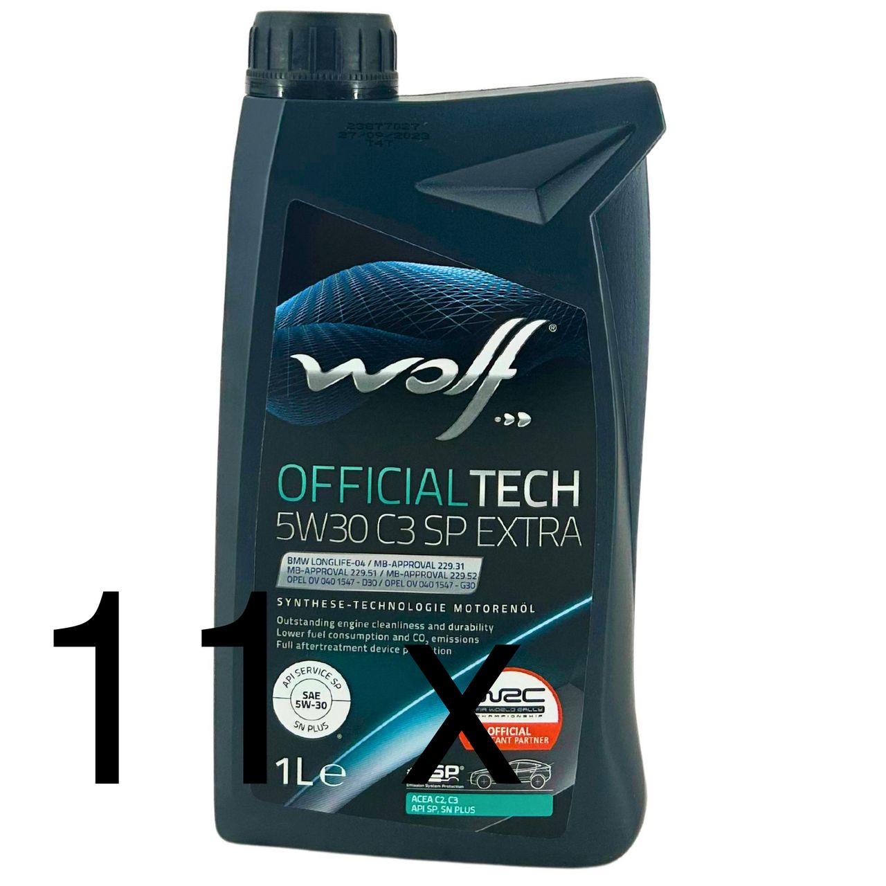 Wolf OfficialTech 5W-30 C3 SP Extra 11x1 Liter