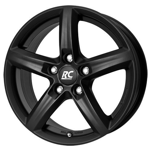 RC-DESIGN RC24 schwarz klar matt (skm) 6.0Jx15 5x100 ET38