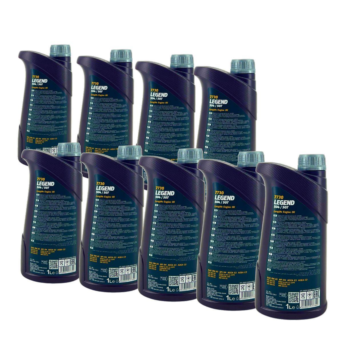 Mannol Legend 504/507 0W-30 9x1 Liter