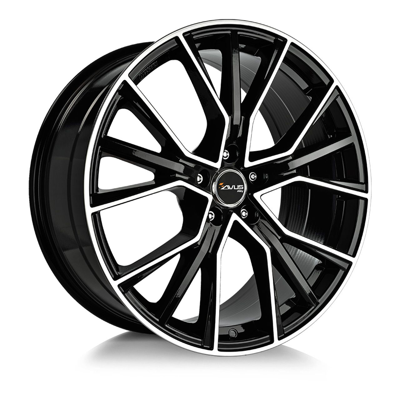 AVUS RACING AF18 black polished 8.5Jx20 5x112 ET20