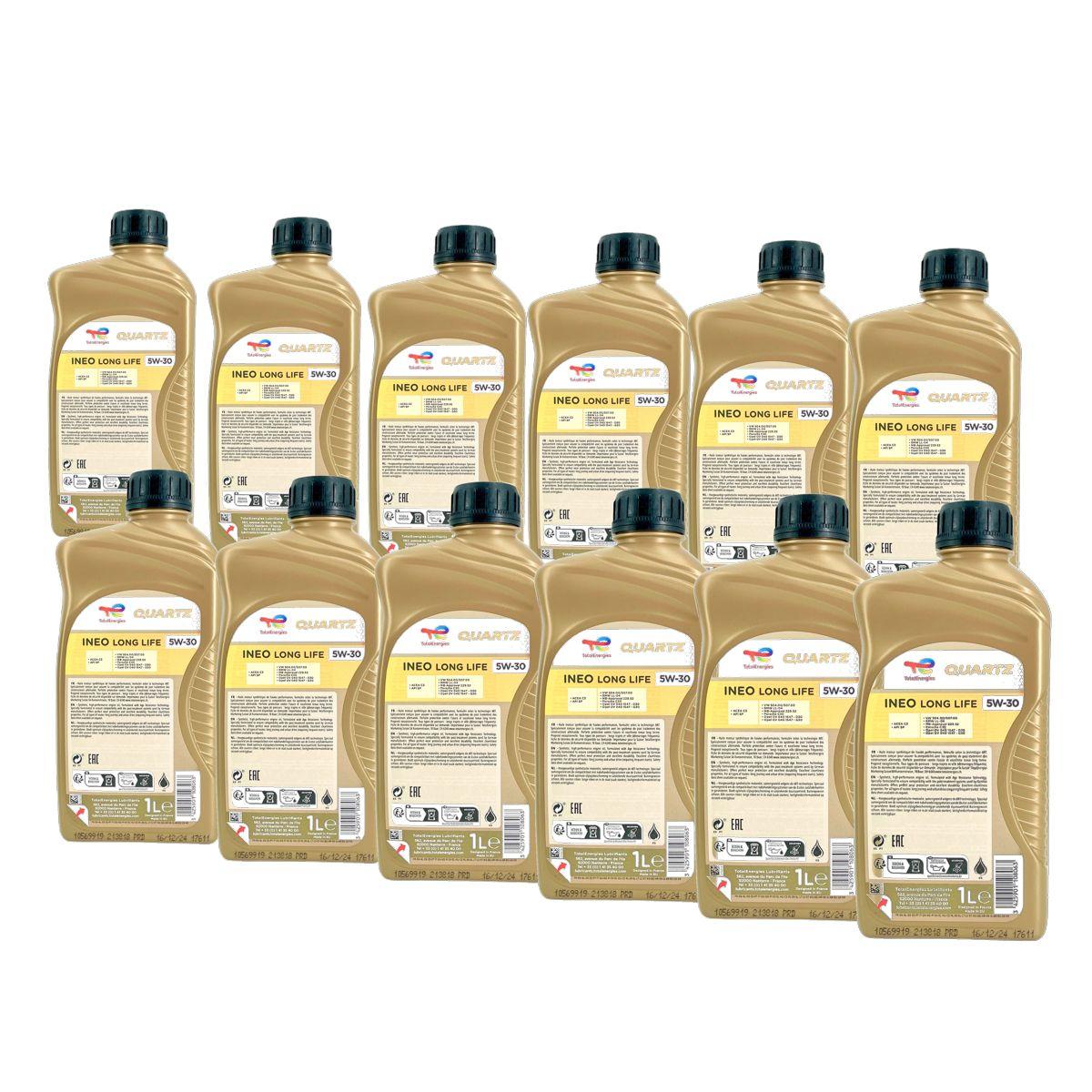 Total Quartz Ineo Longlife 5W-30 12x1 Liter