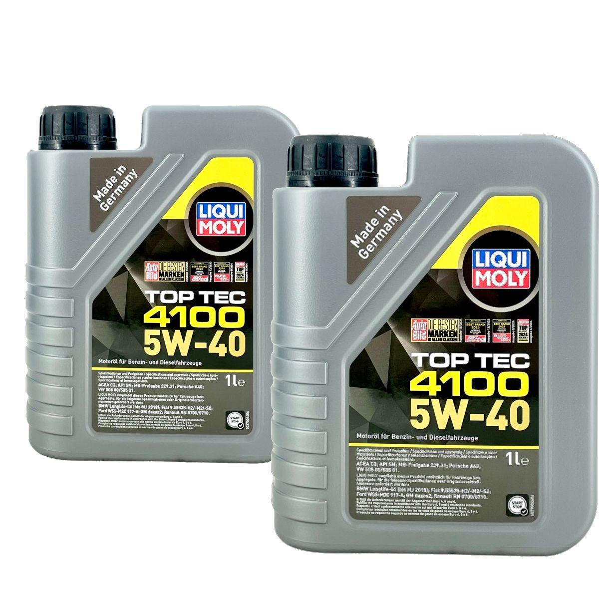 Liqui Moly Top Tec 4100 5W-40 2x1 Liter