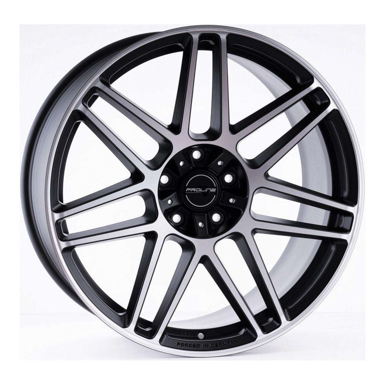 PROLINE PFG FORGED black matt polished 10.0Jx22 5x130 ET35