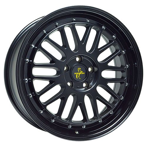 KESKIN WHEELS KT22 RETRO matt black painted 8.0Jx18 5x112 ET30