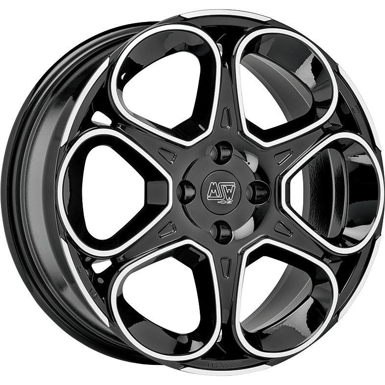 MSW (OZ) MSW 83 gloss black full polished 8.0Jx19 5x110 ET36