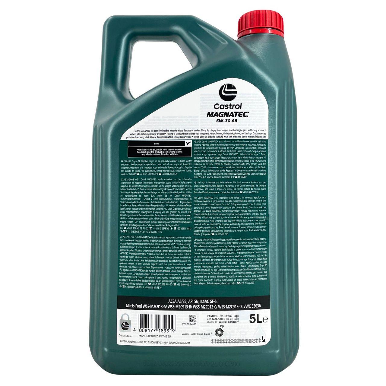Castrol Magnatec 5W-30 A5 5 Liter