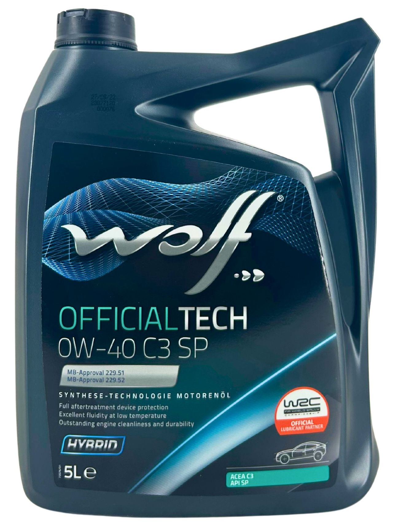 Wolf OfficialTech 0W-40 C3 SP 5 Liter