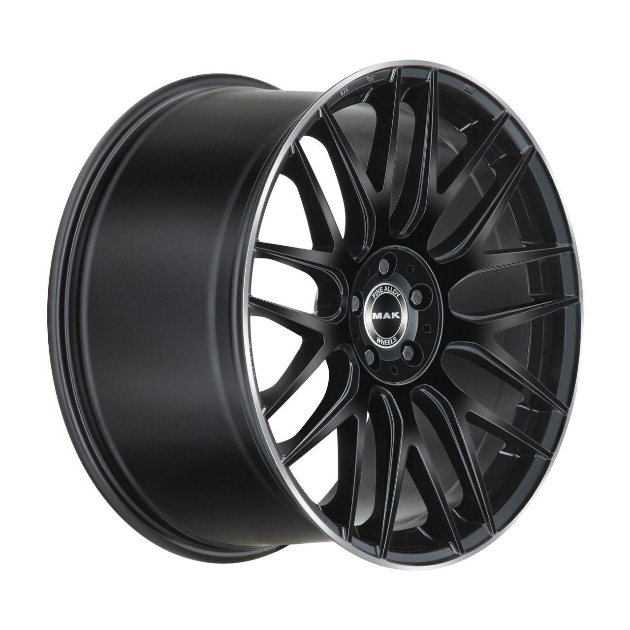 MAK ARROW-D gloss black mirror ring 9.5Jx20 5x112 ET50