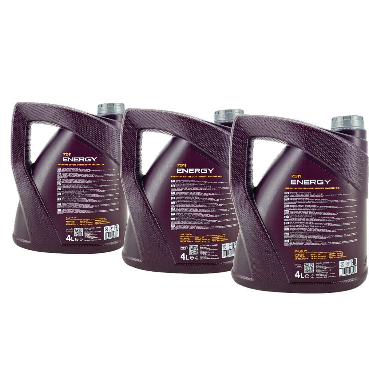 Mannol Energy 5W-30 3x4 Liter