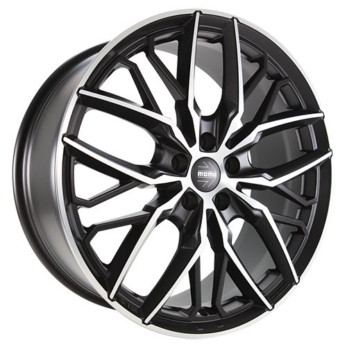 MOMO WHEELS SPIDER black matt polish 8.5Jx19 5x112 ET30
