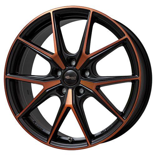 BROCK B40 black orange matt 8.0Jx19 5x112 ET50