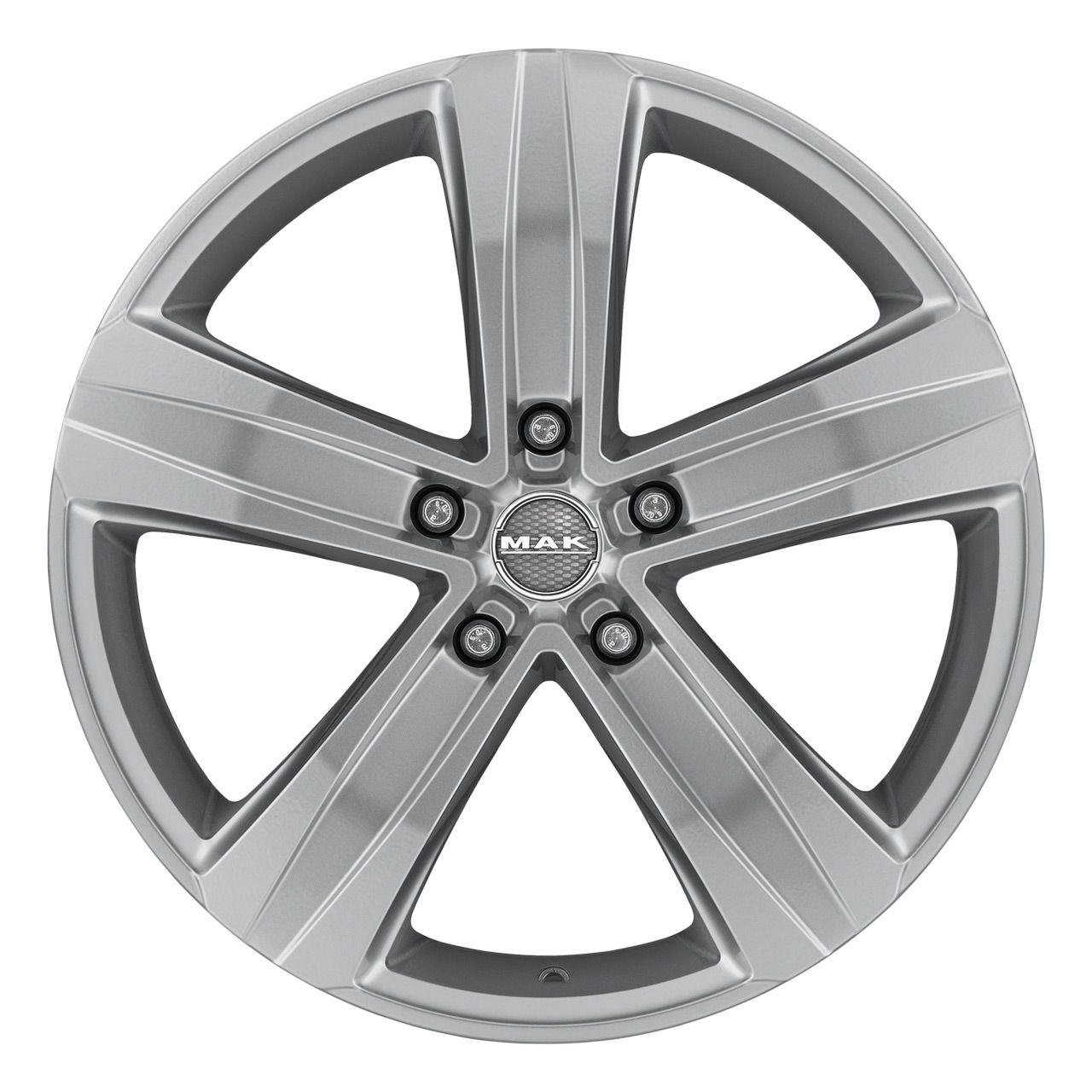 MAK STONE 5 3 silber 6.5Jx15 5x160 ET58