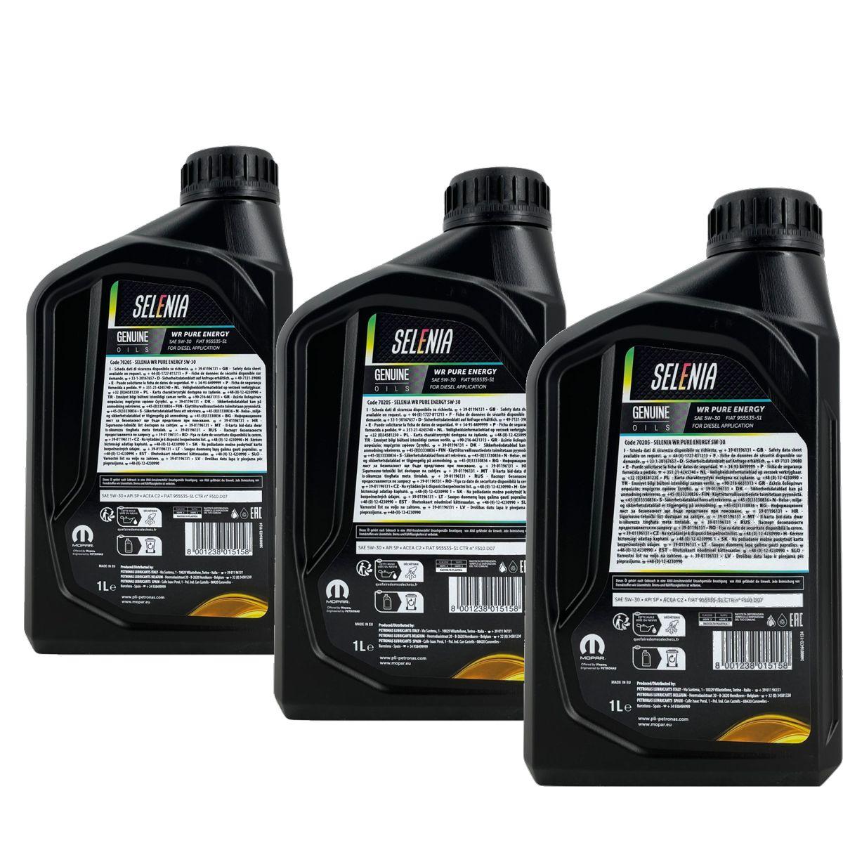 Selenia WR Pure Energy 5W-30 3x1 Liter