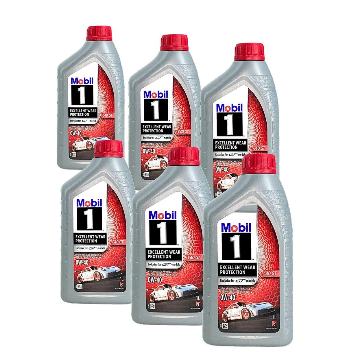 Mobil 1 C40 GT 0W-40 6x1 Liter