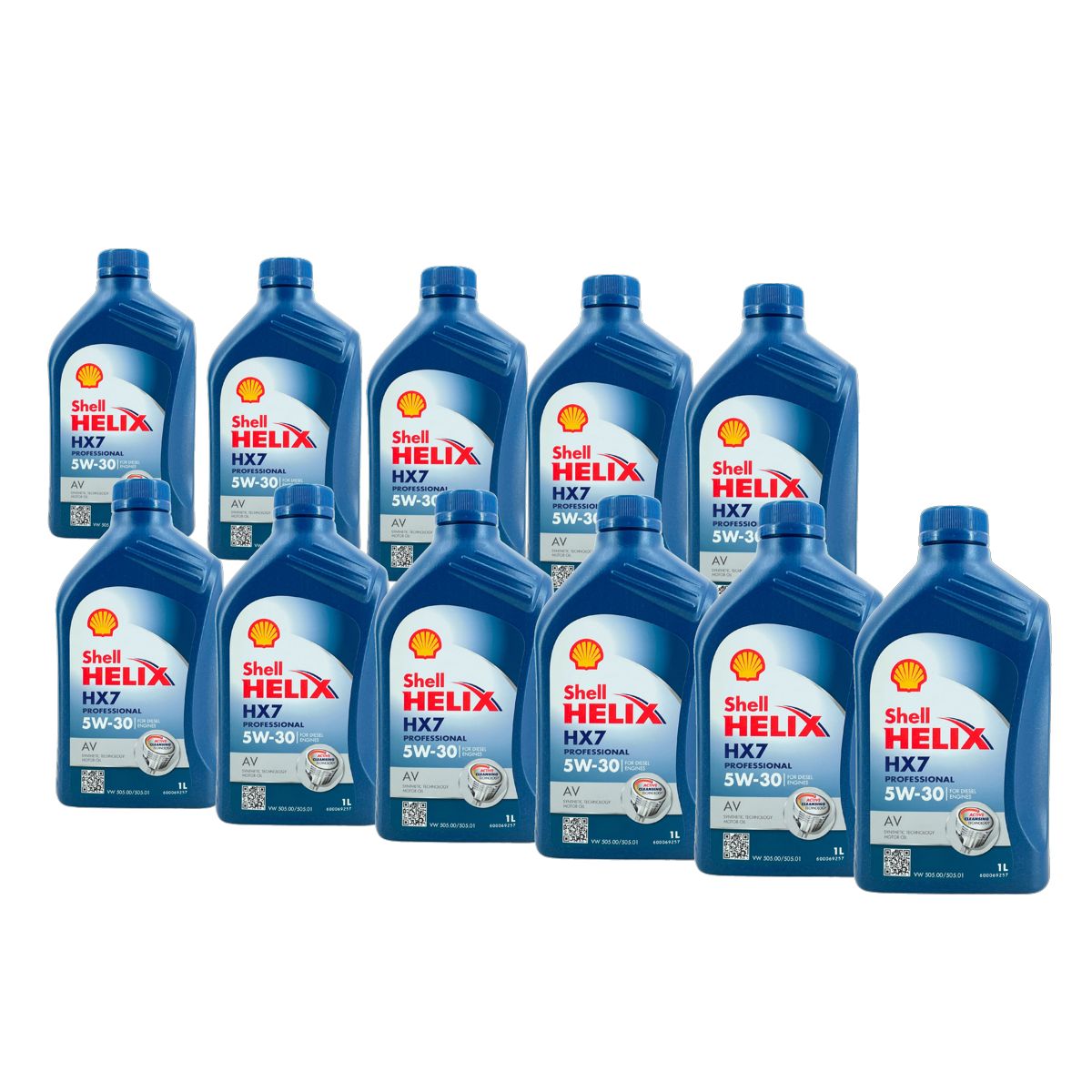 Shell Helix HX7 Professional AV 5W-30 11x1 Liter