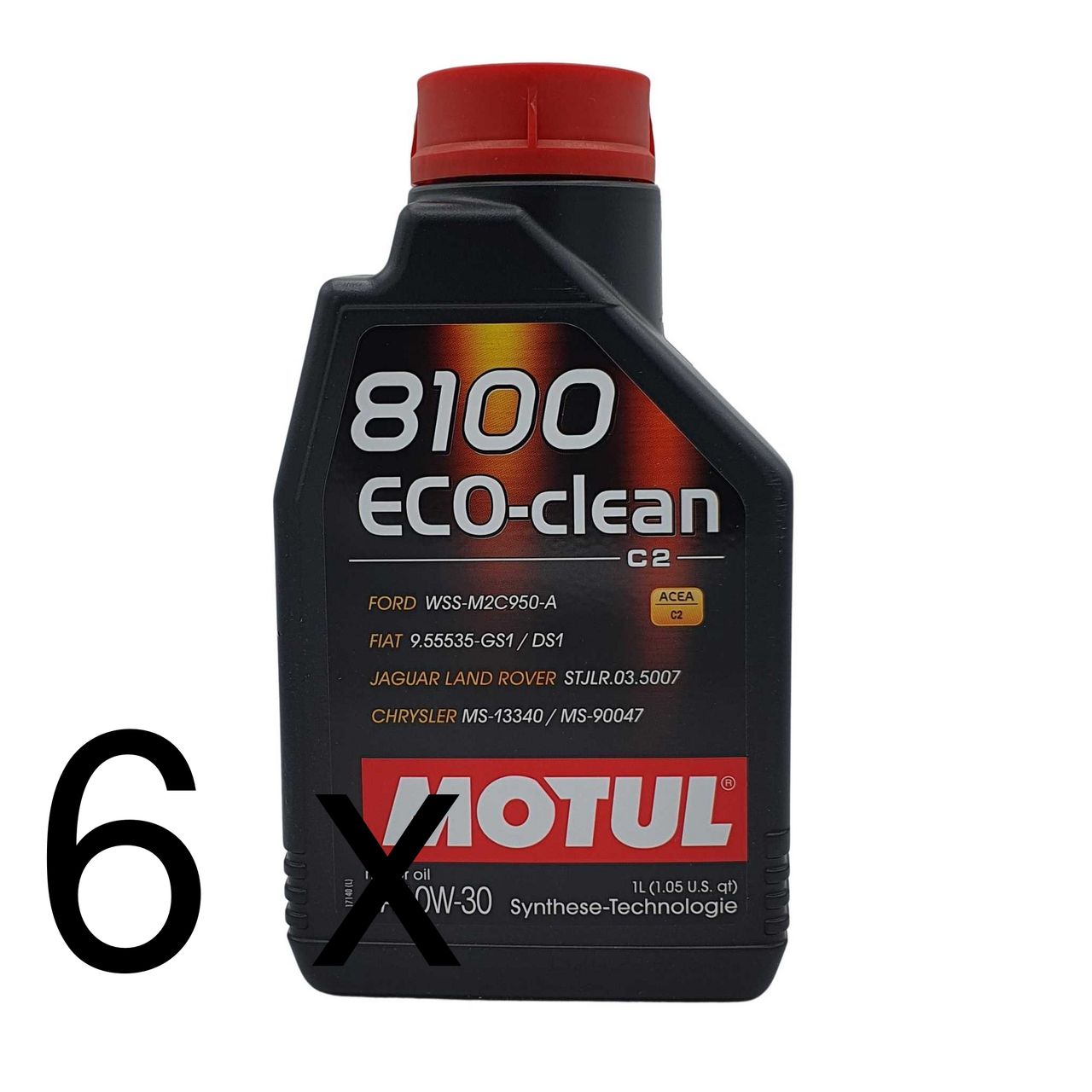 Motul 8100 Eco-clean 0W-30 6x1 Liter