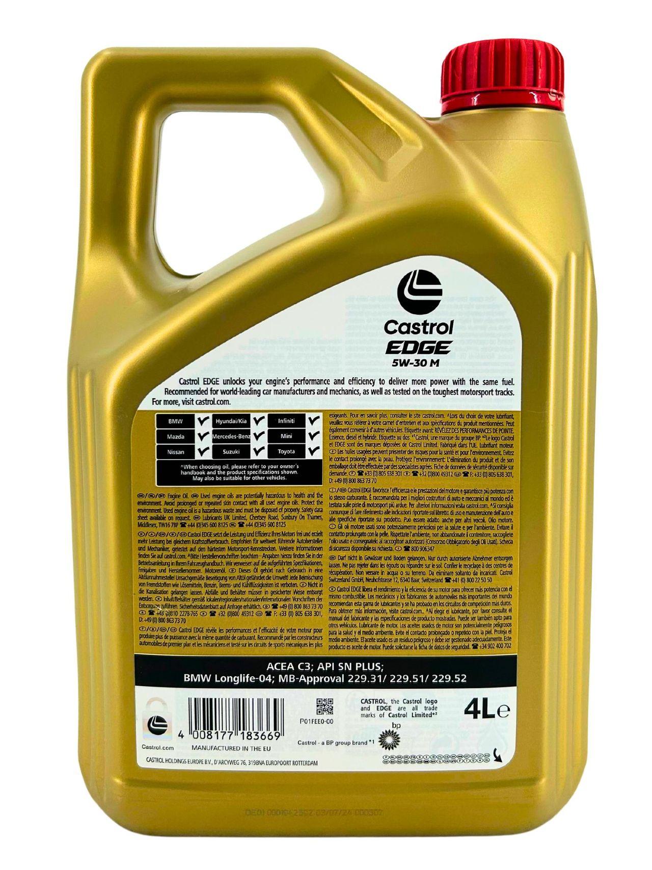 Castrol Edge 5W-30 M 4 Liter