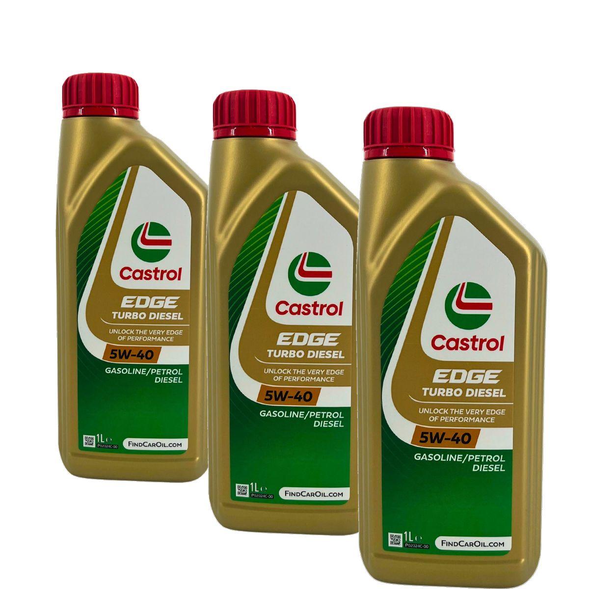 Castrol Edge TD 5W-40 3x1 Liter