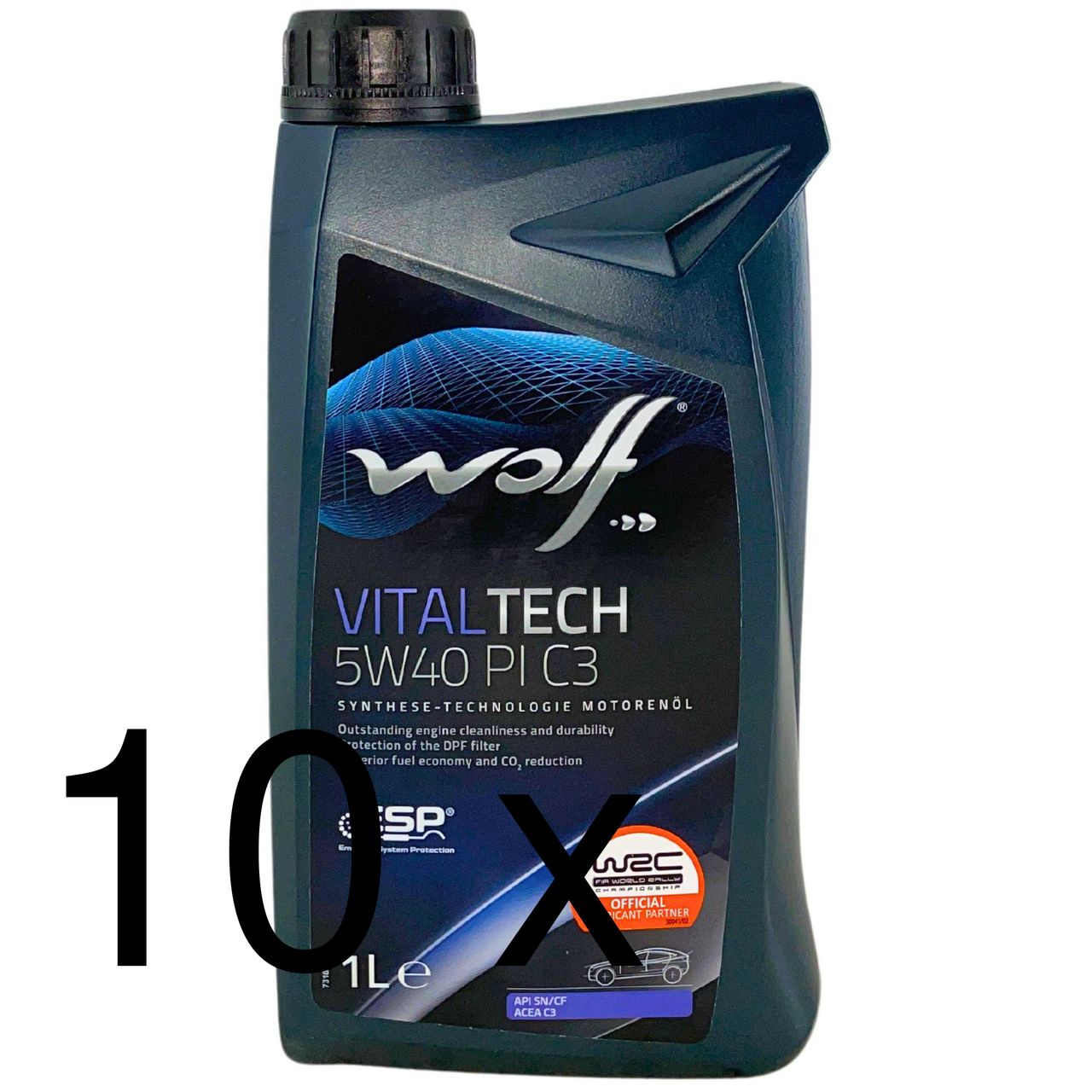 Wolf VitalTech 5W-40 PI C3 10x1 Liter