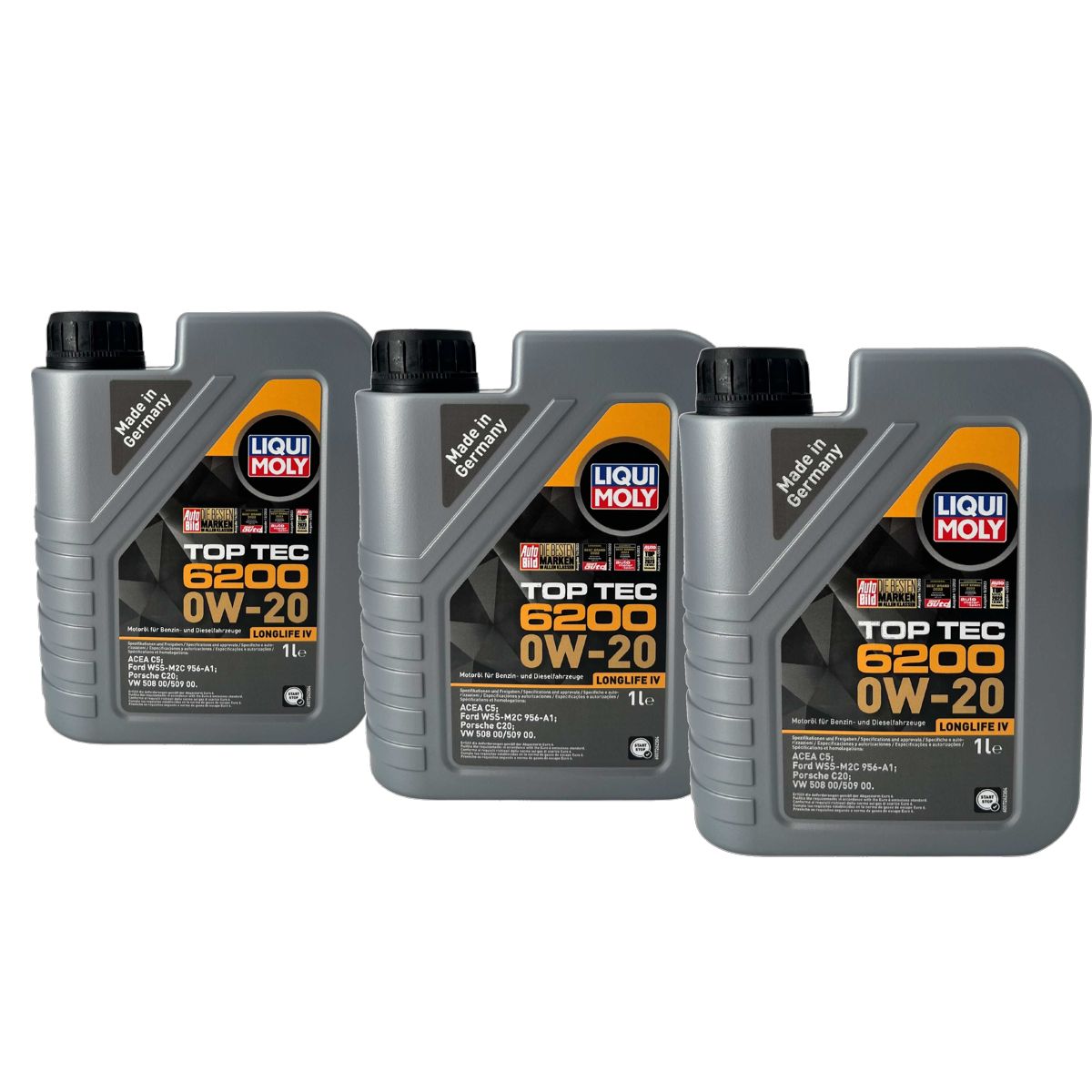 Liqui Moly Top Tec 6200 0W-20 3x1 Liter