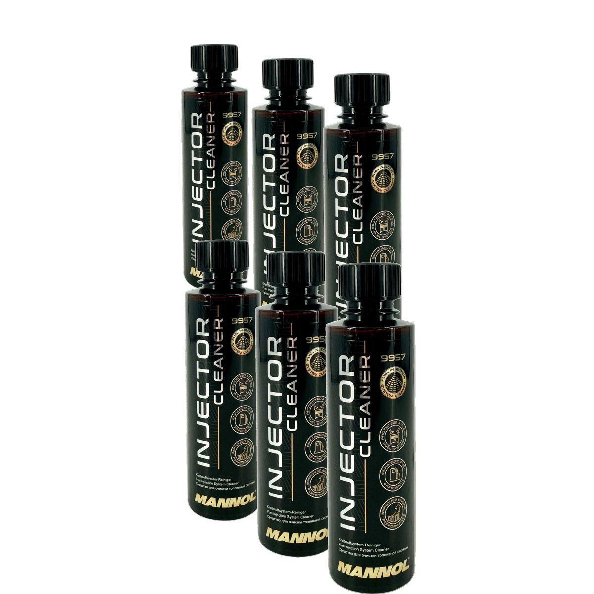 Mannol Injector Cleaner Einspritzdüsenreiniger für Benzinmotoren 6x250 ML