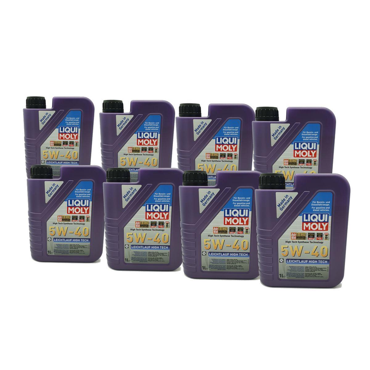 Liqui Moly Leichtlauf High Tech 5W-40 8x1 Liter