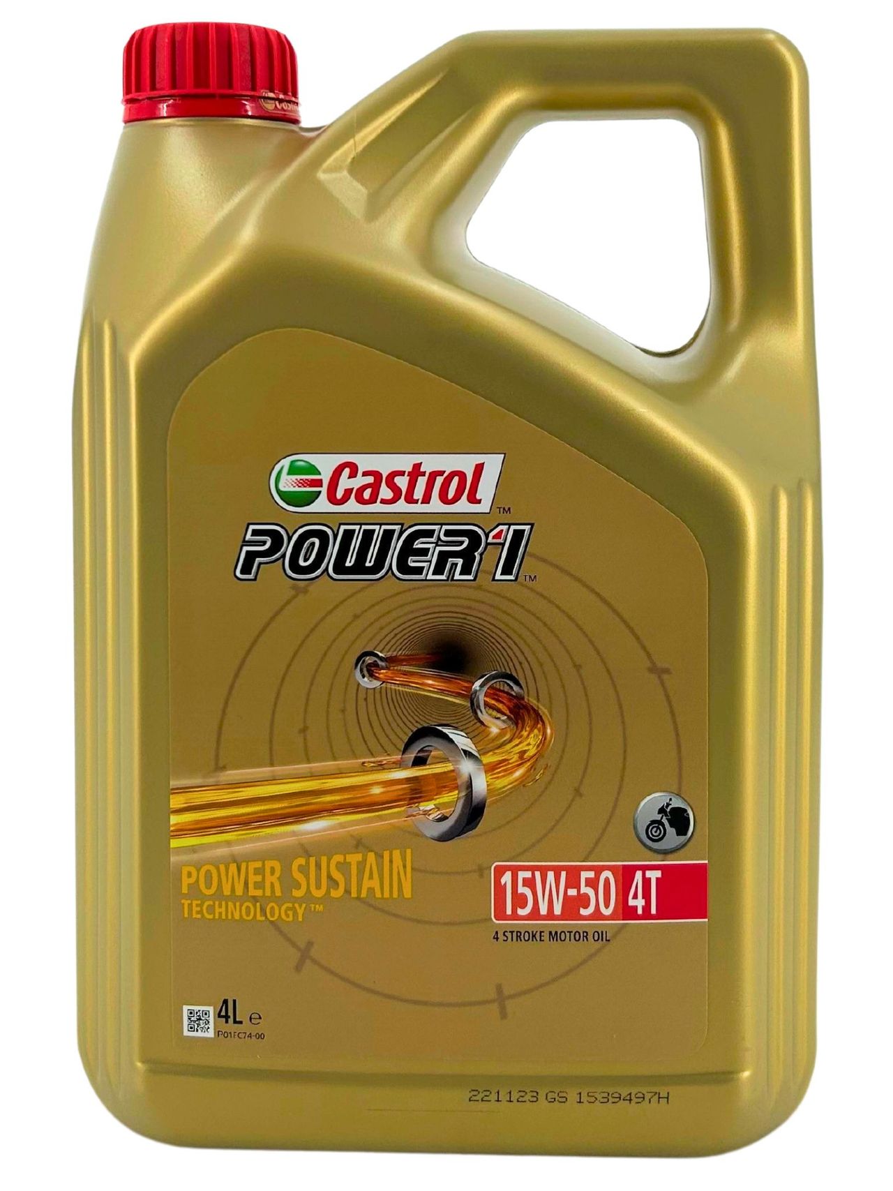 Castrol Power 1 4T 15W-50 4 Liter Castrol Power 1 4T 15W-50 4 Liter