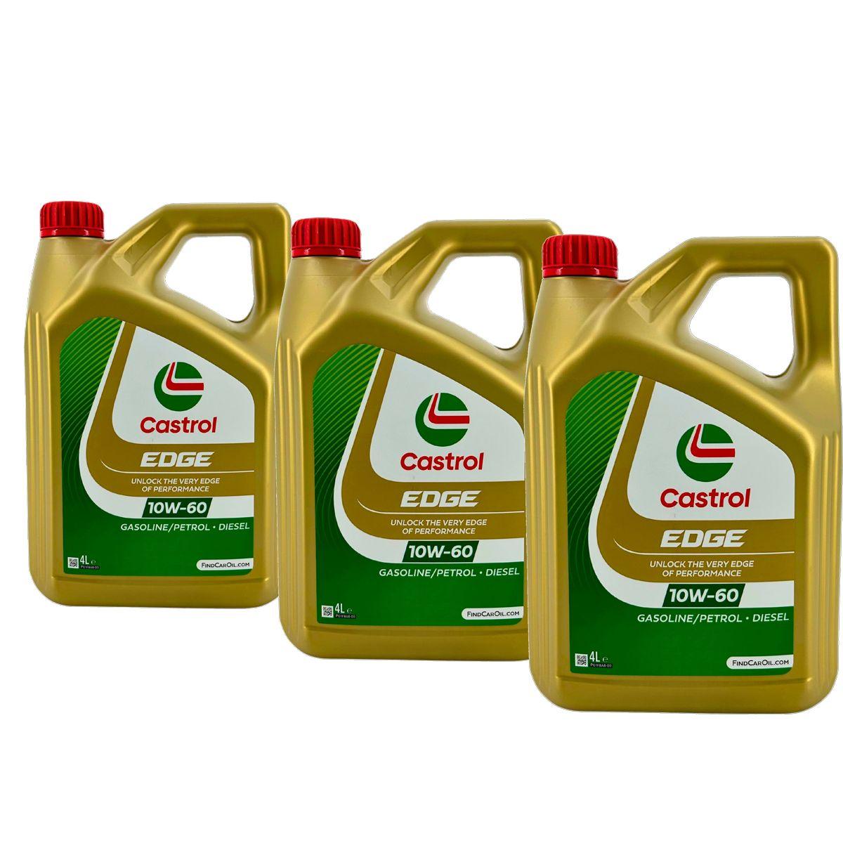 Castrol Edge 10W-60 3x4 Liter