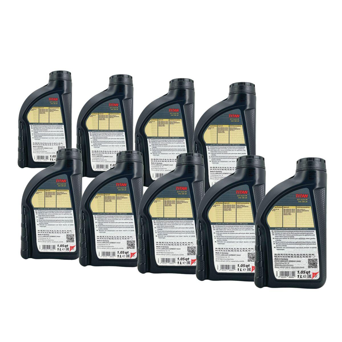 Fuchs Titan GT1 Flex FR 5W-30 9x1 Liter