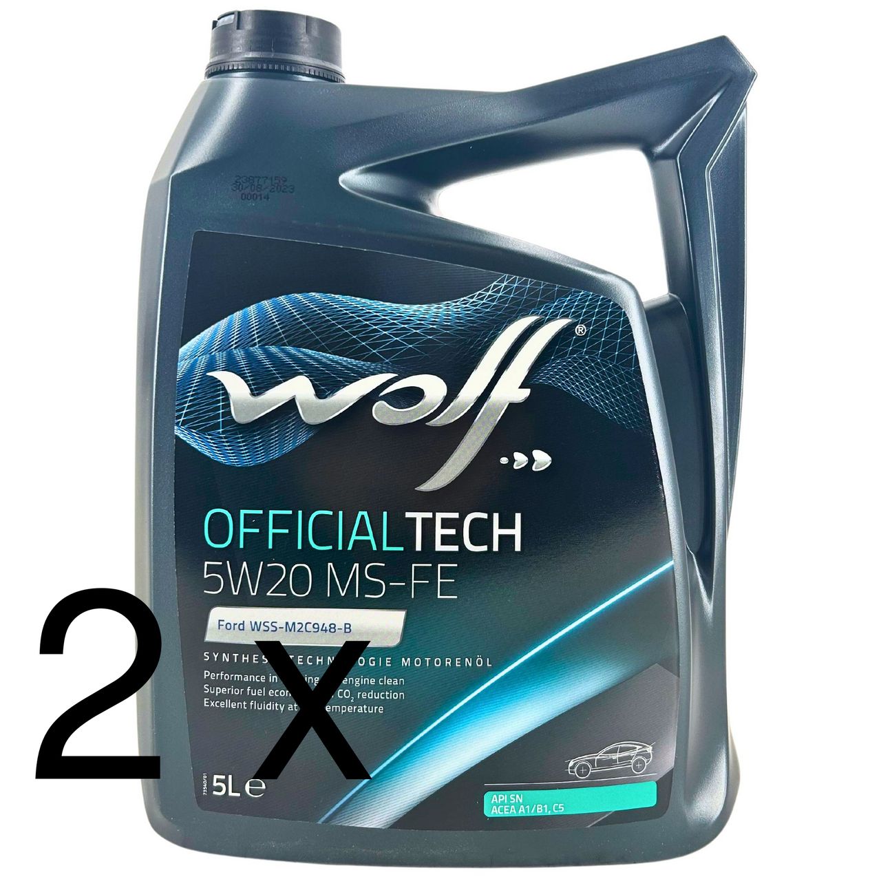 Wolf OfficialTech 5W-20 MS-FE 2x5 Liter