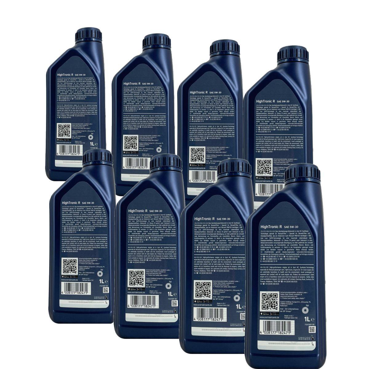 Aral HighTronic R 5W-30 8x1 Liter
