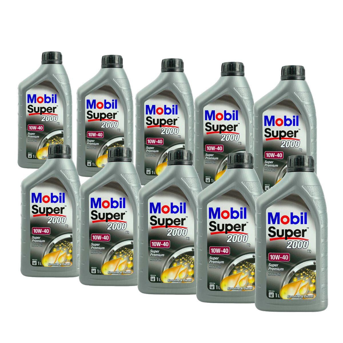 Mobil Super 2000 X1 10W-40 10x1 Liter