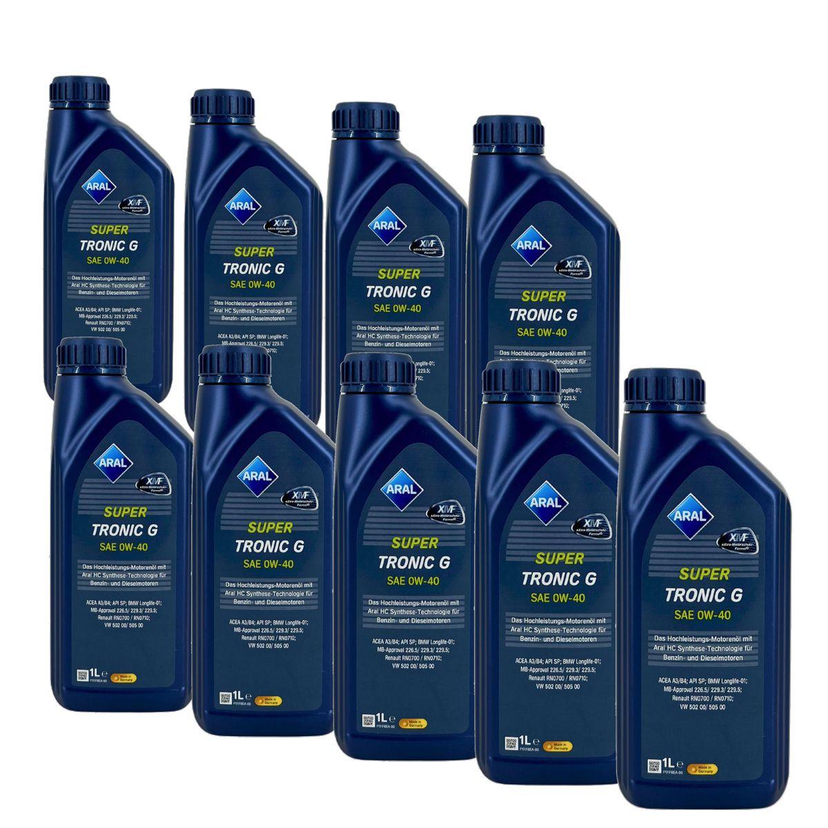 Aral SuperTronic G 0W-40 9x1 Liter