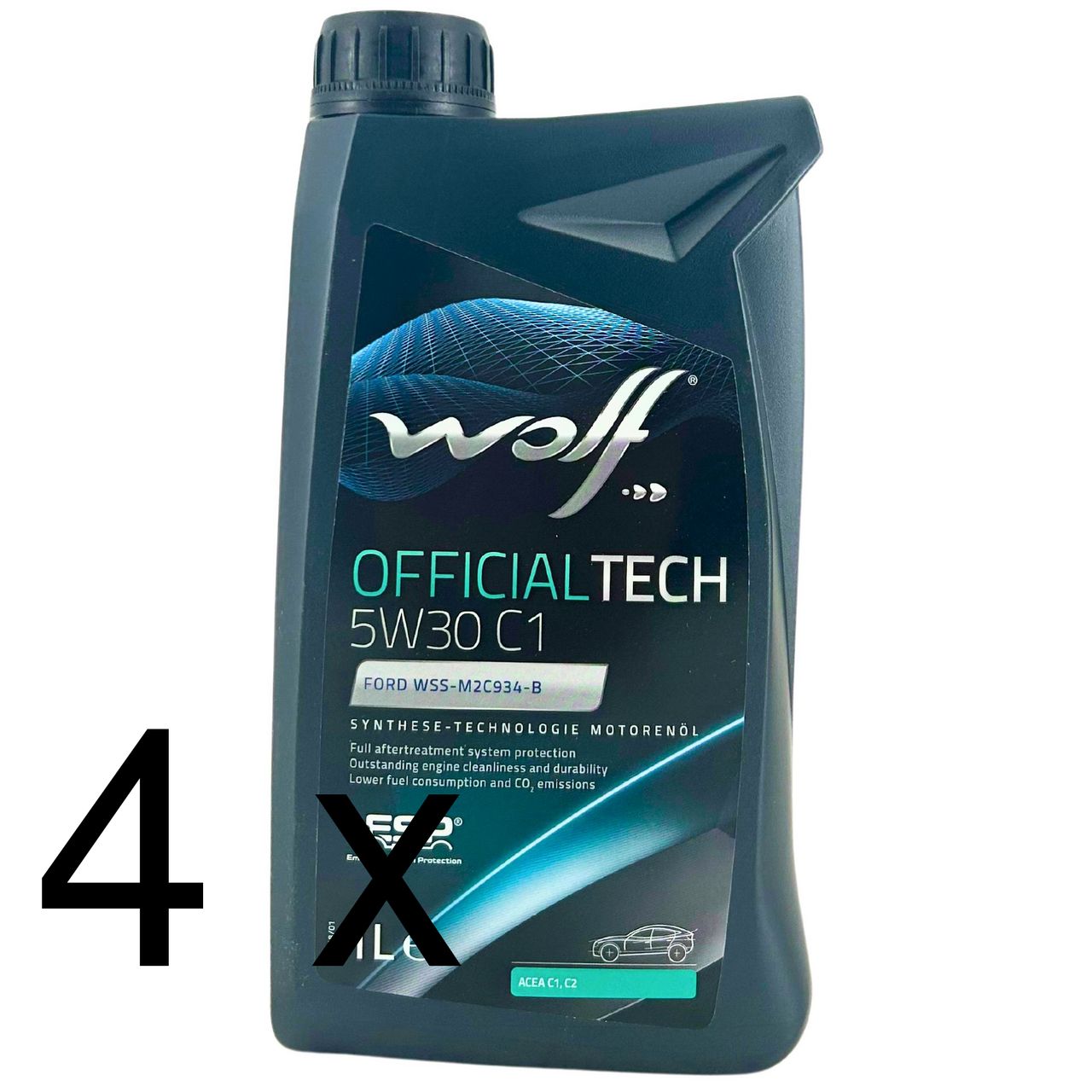 Wolf OfficialTech 5W-30 C1 4x1 Liter Wolf OfficialTech 5W-30 C1 4x1 Liter