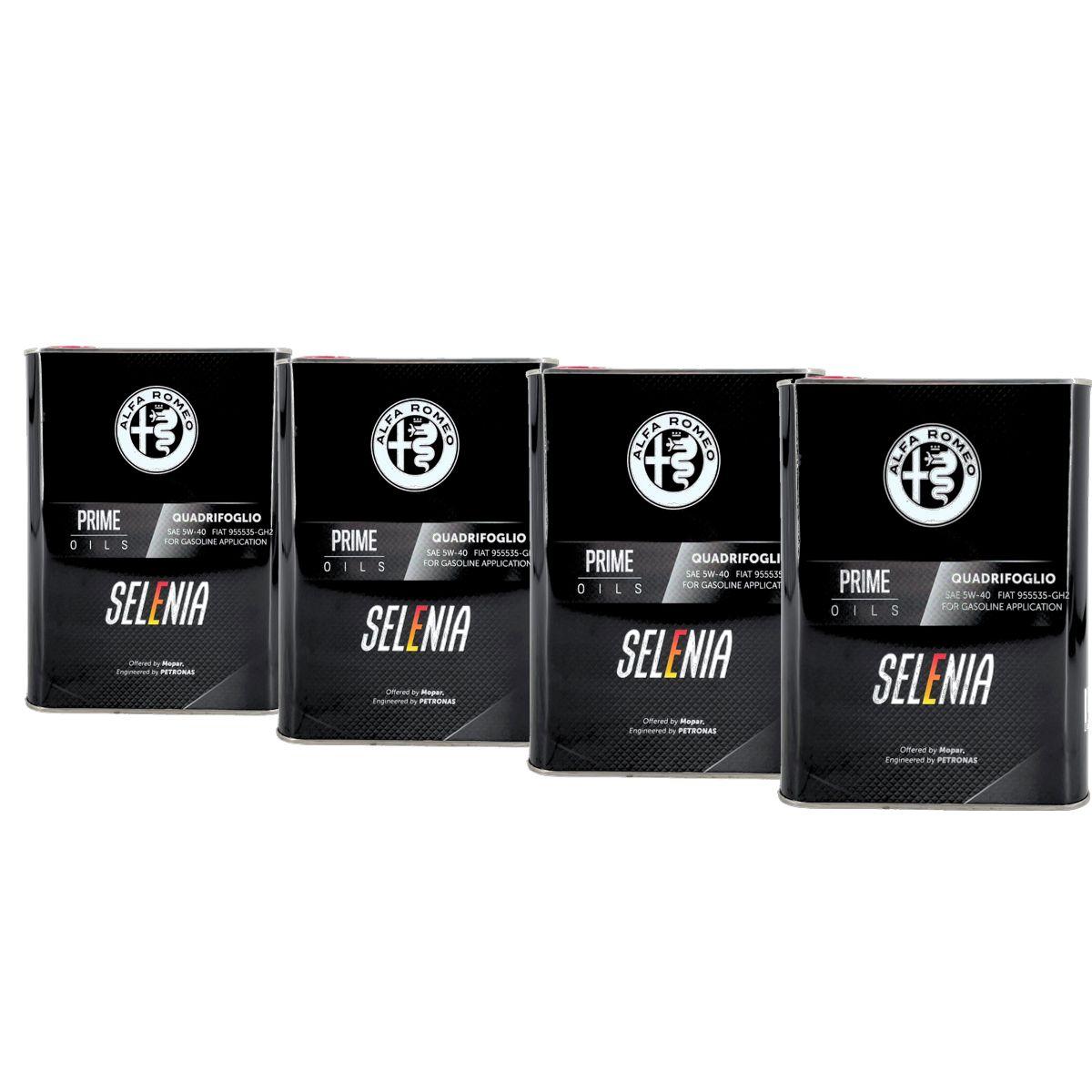 Selenia Quadrifoglio 5W-40 4x2 Liter