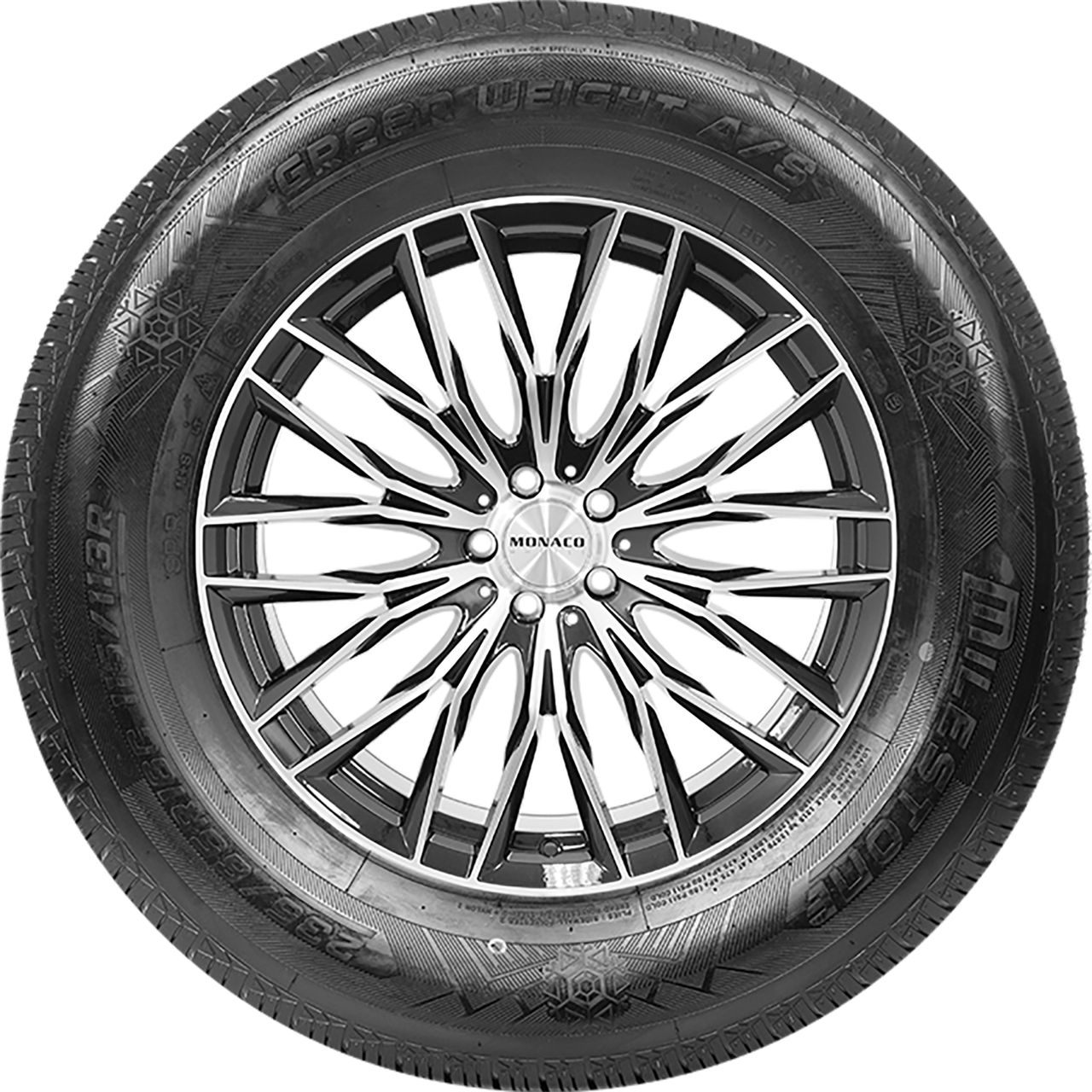 MILESTONE GREEN WEIGHT A/S 235/65R16C 115R BSW