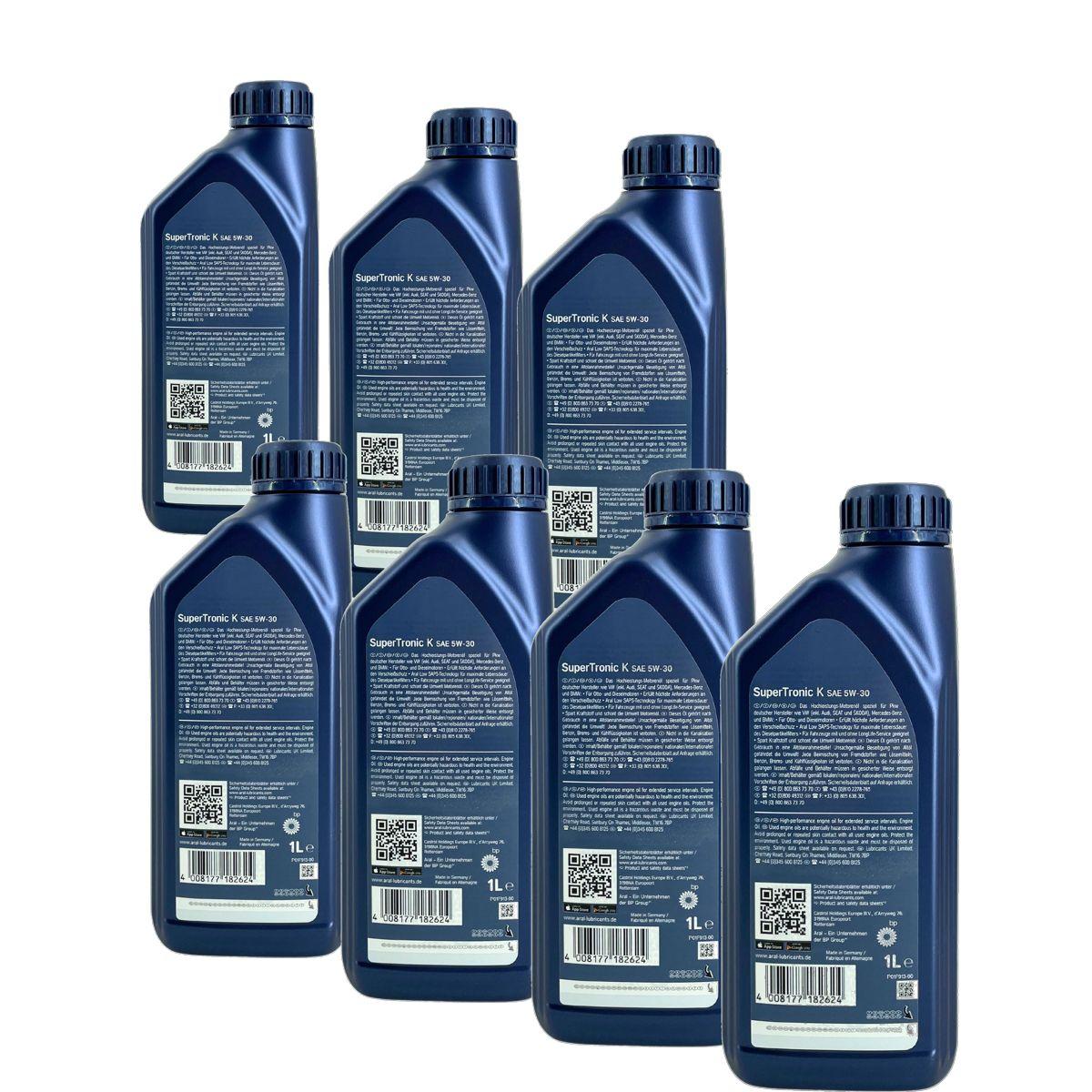 Aral SuperTronic K 5W-30 7x1 Liter