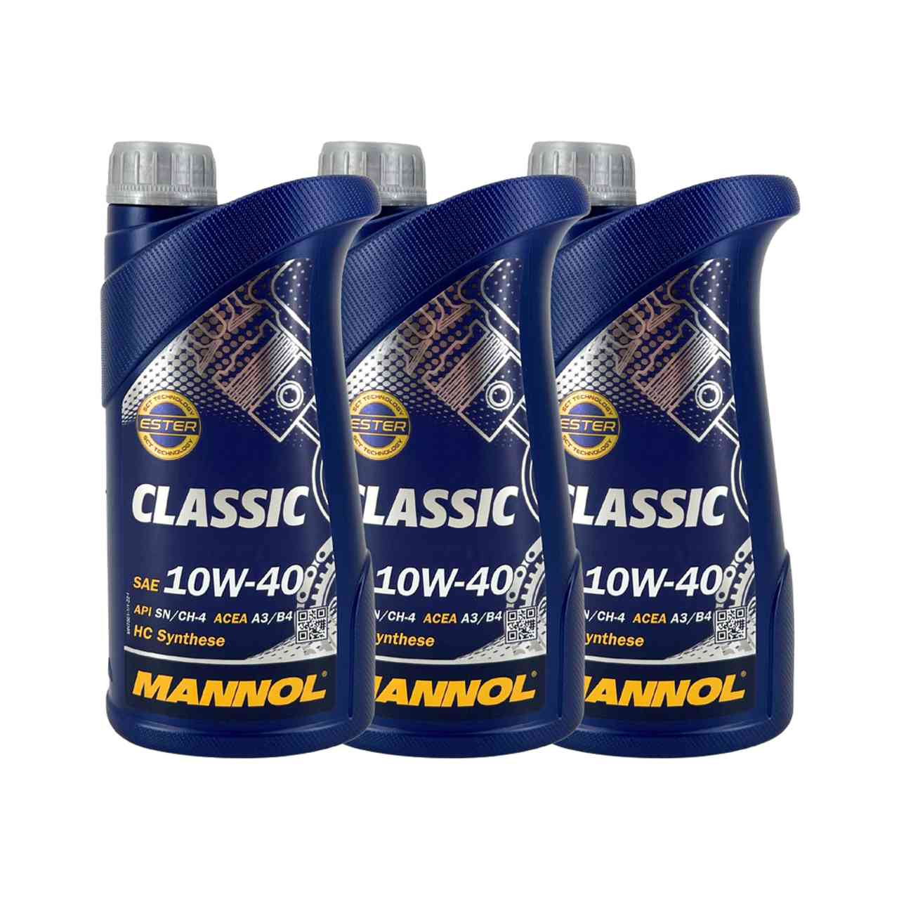 Mannol Classic 10W-40 3x1 Liter
