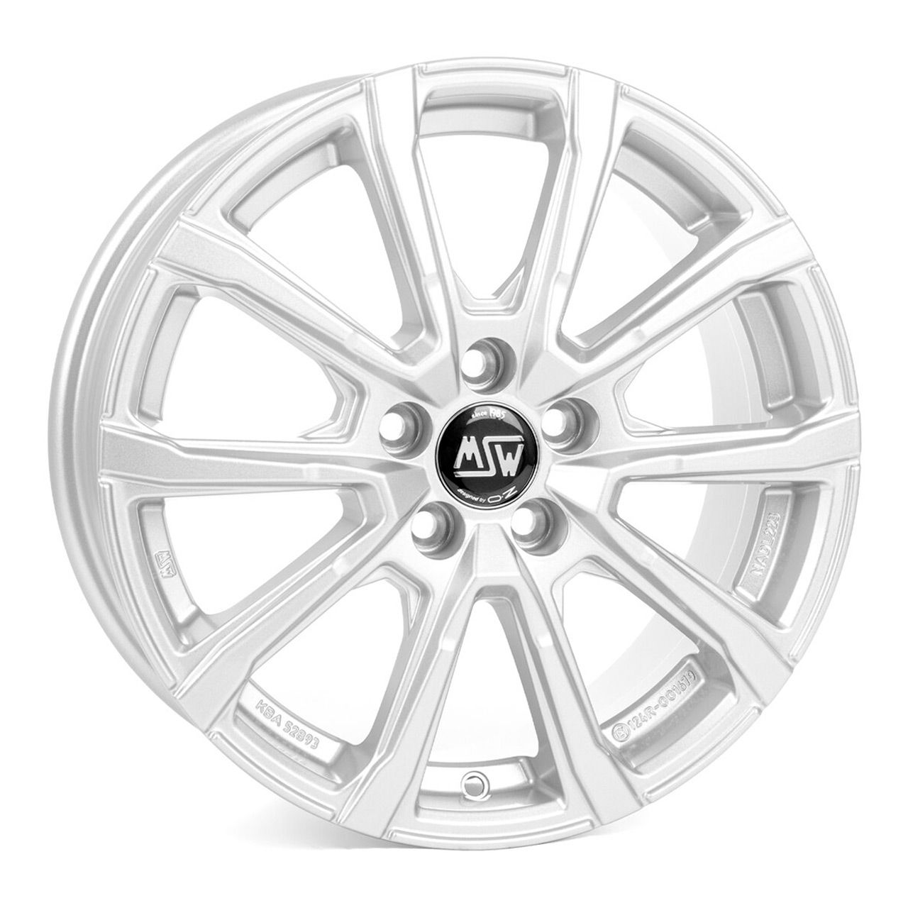 MSW (OZ) MSW 79 full silver 7.0Jx18 5x112 ET43