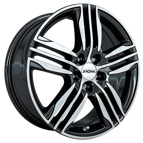 RONAL R57 schwarz-frontkopiert 7.5Jx17 5x120 ET45