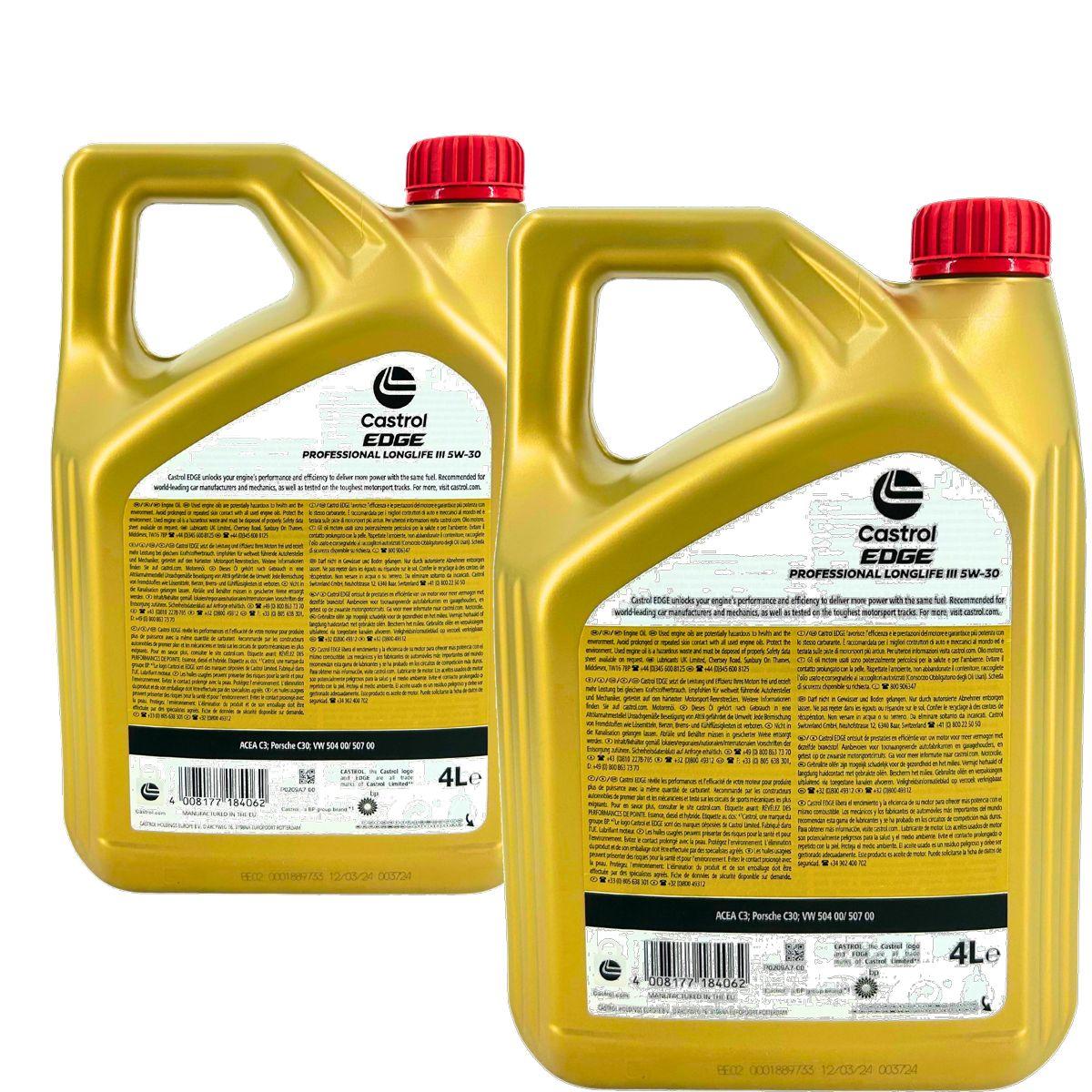 Castrol Edge Professional Longlife 3 5W-30 2x4 Liter