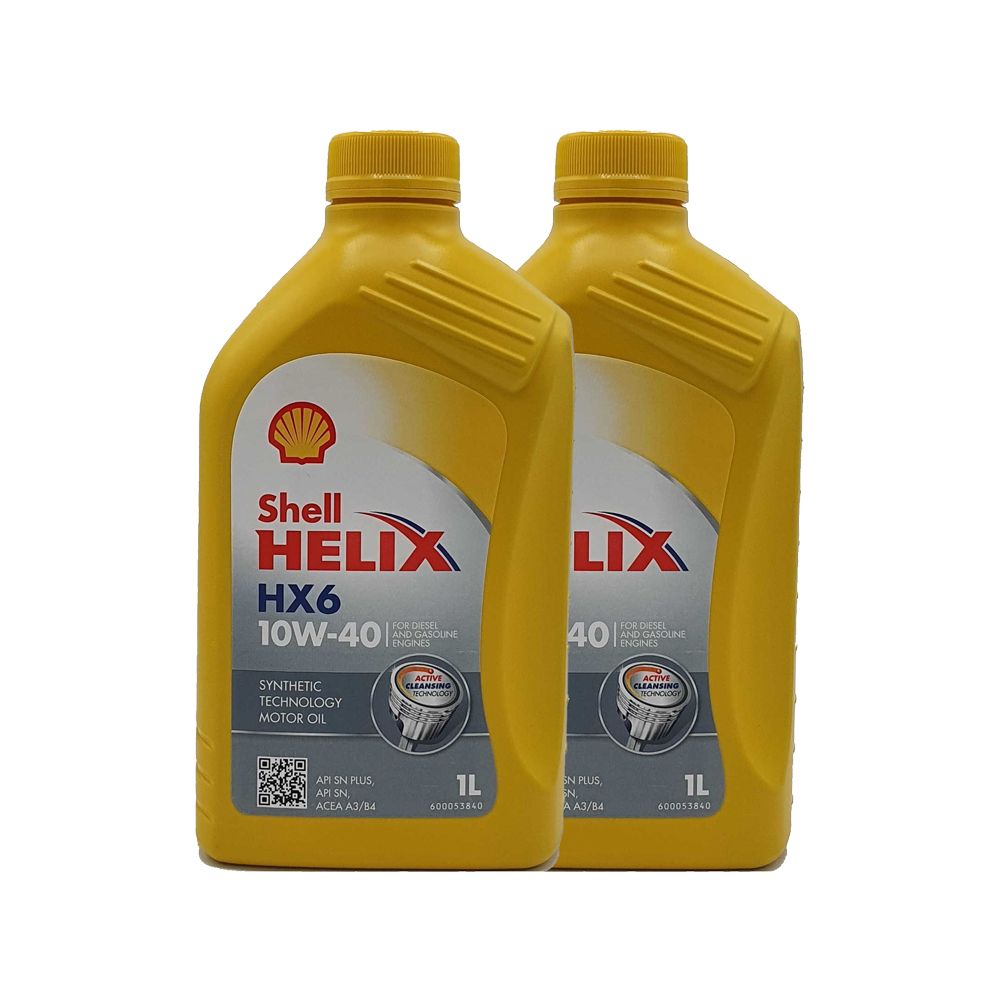 Shell Helix HX6 10W-40 2x1 Liter